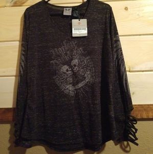 Women's Harley Davidson long sleeve shirt